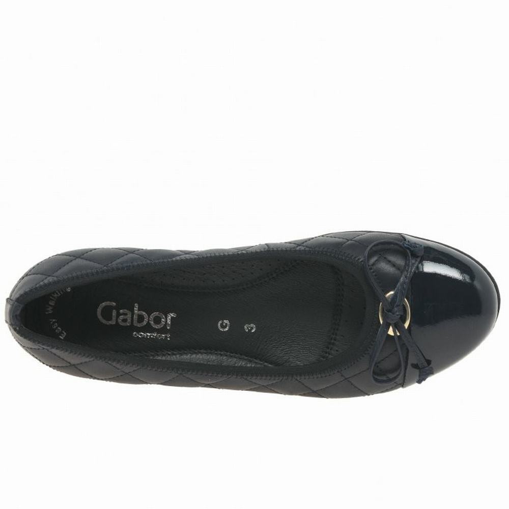 Ballerinas Gabor Snowdrop Mujer Azul Marino | ES0001960