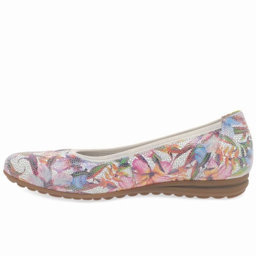 Ballerinas Gabor Splash Casuales Mujer Flores Multicolor | ES0001968