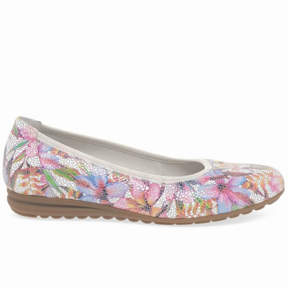 Ballerinas Gabor Splash Casuales Mujer Flores Multicolor | ES0001968