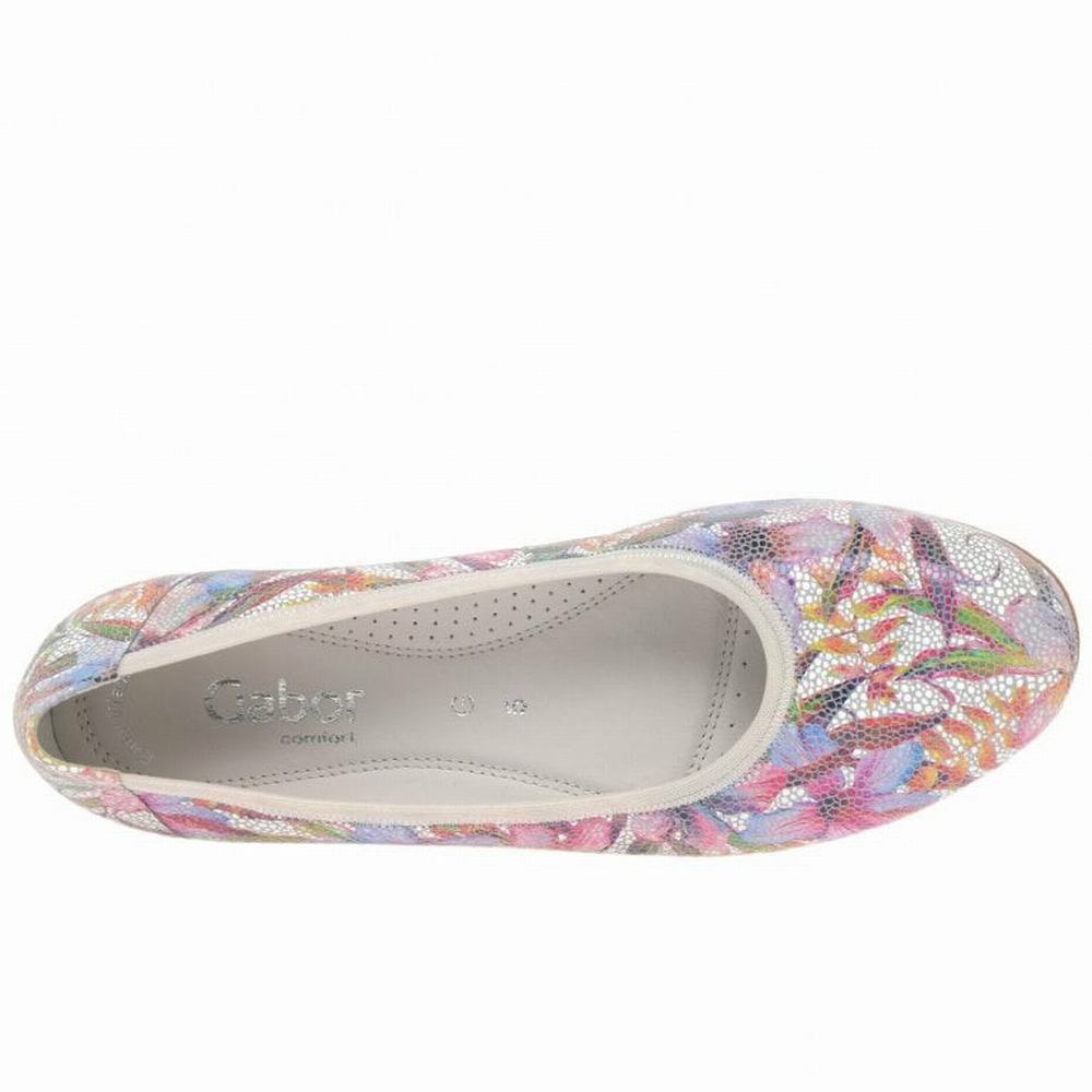 Ballerinas Gabor Splash Casuales Mujer Flores Multicolor | ES0001968