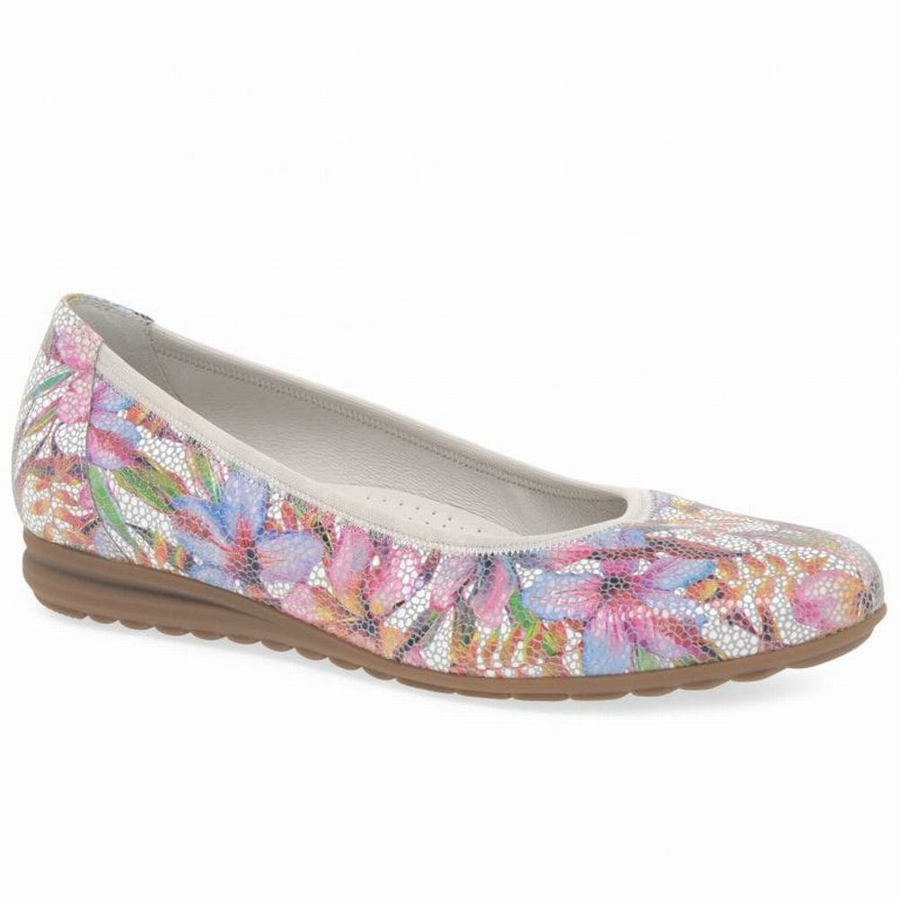 Ballerinas Gabor Splash Casuales Mujer Flores Multicolor | ES0001968