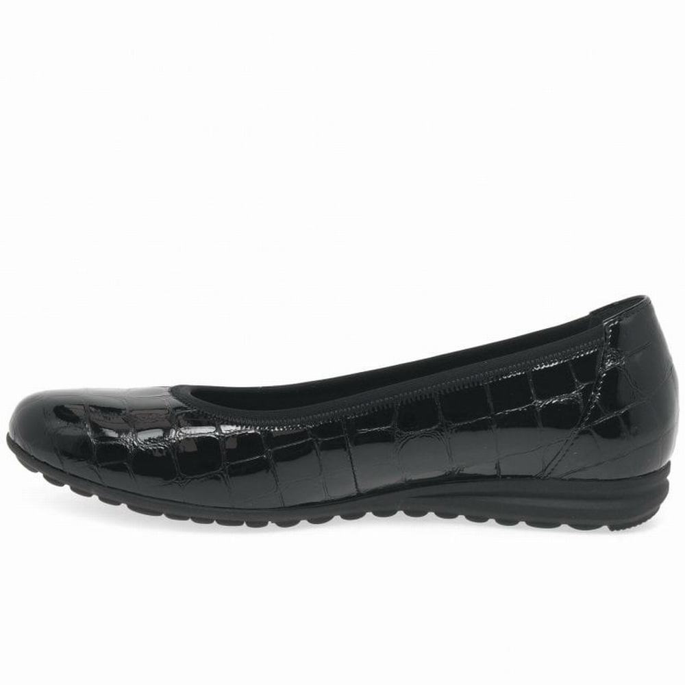 Ballerinas Gabor Splash Casuales Mujer Negras | ES0001971