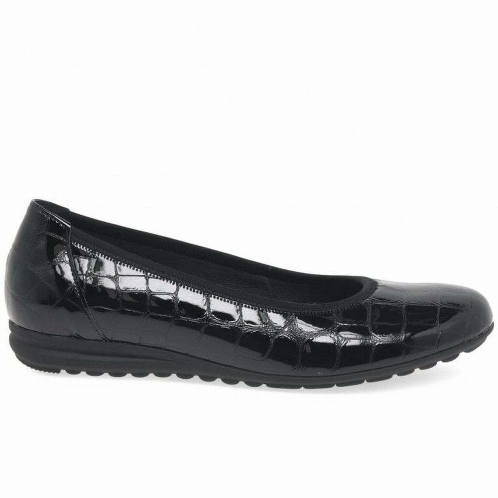 Ballerinas Gabor Splash Casuales Mujer Negras | ES0001971