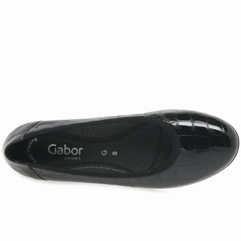 Ballerinas Gabor Splash Casuales Mujer Negras | ES0001971