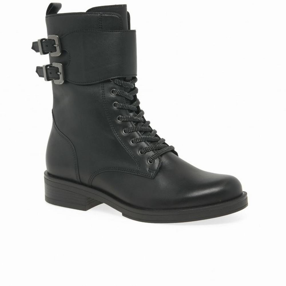 Botas Biker Gabor Hind Mujer Negras | ES0004582