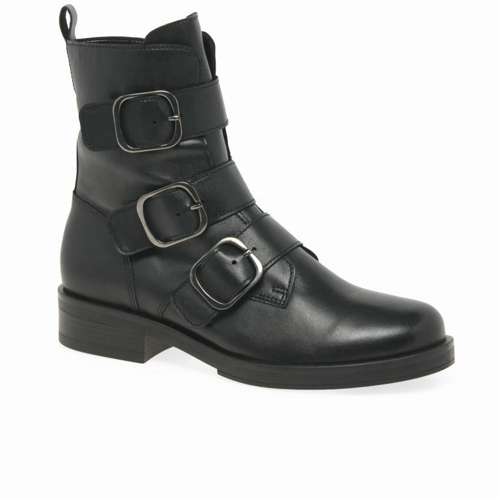 Botas Biker Gabor Home Mujer Negras | ES0004584