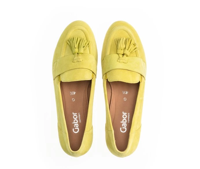 Loafers Gabor Mujer Amarillo | ES0001785