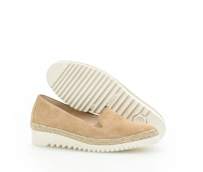 Loafers Gabor Mujer Beige | ES0001716