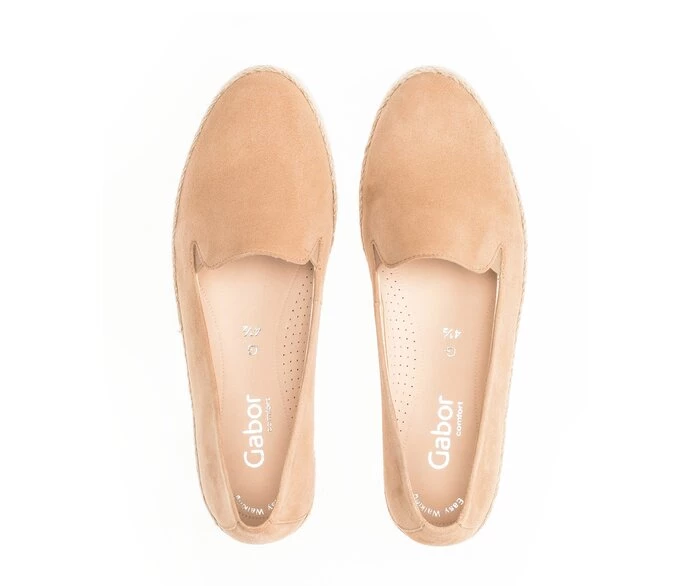 Loafers Gabor Mujer Beige | ES0001716