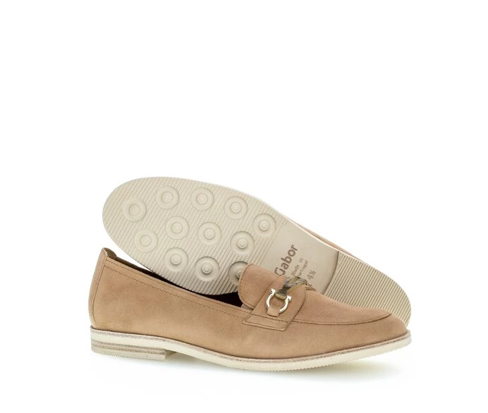 Loafers Gabor Mujer Beige | ES0001841