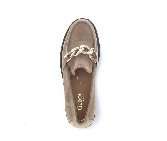 Loafers Gabor Mujer Beige | ES0001880