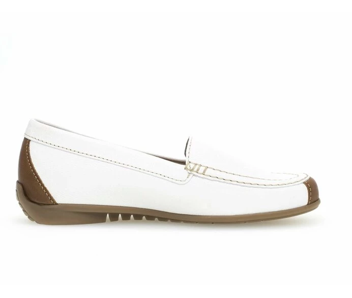 Loafers Gabor Mujer Blancas | ES0001733