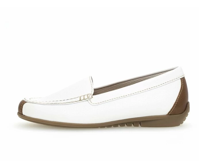 Loafers Gabor Mujer Blancas | ES0001733