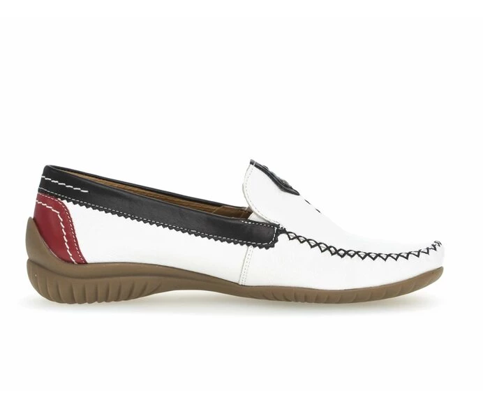 Loafers Gabor Mujer Blancas | ES0001752