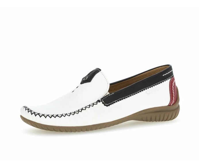 Loafers Gabor Mujer Blancas | ES0001752