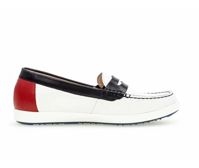 Loafers Gabor Mujer Blancas | ES0001801