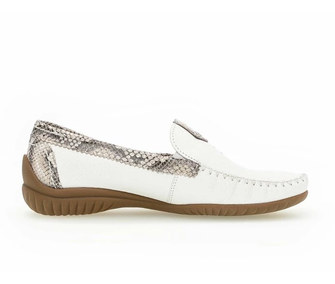 Loafers Gabor Mujer Blancas | ES0001822