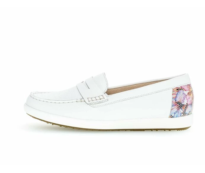 Loafers Gabor Mujer Blancas | ES0001830