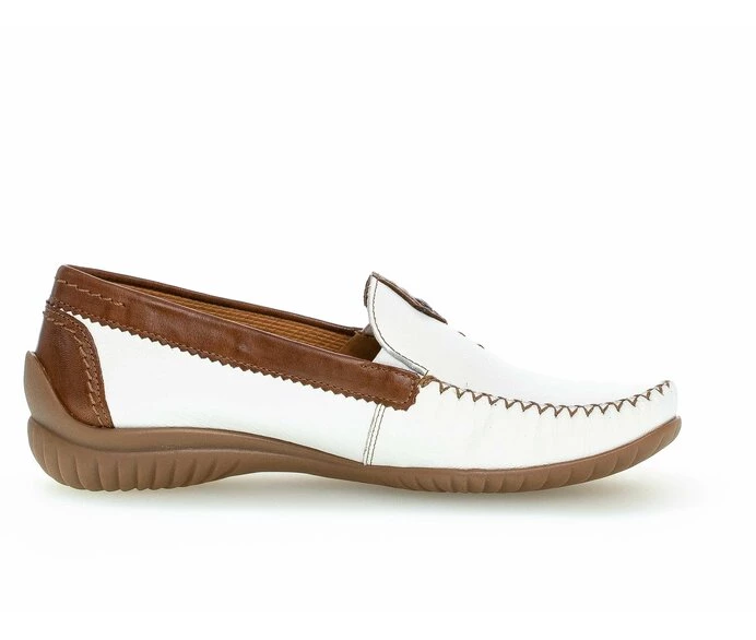 Loafers Gabor Mujer Blancas | ES0001847