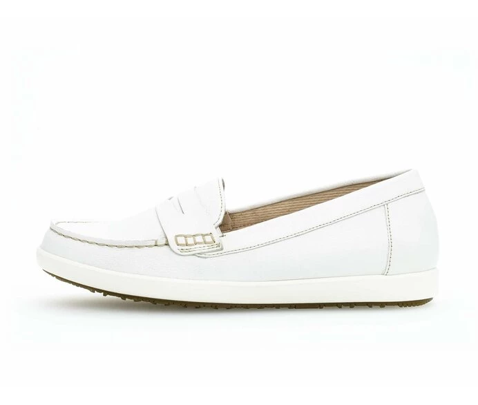 Loafers Gabor Mujer Blancas | ES0001868