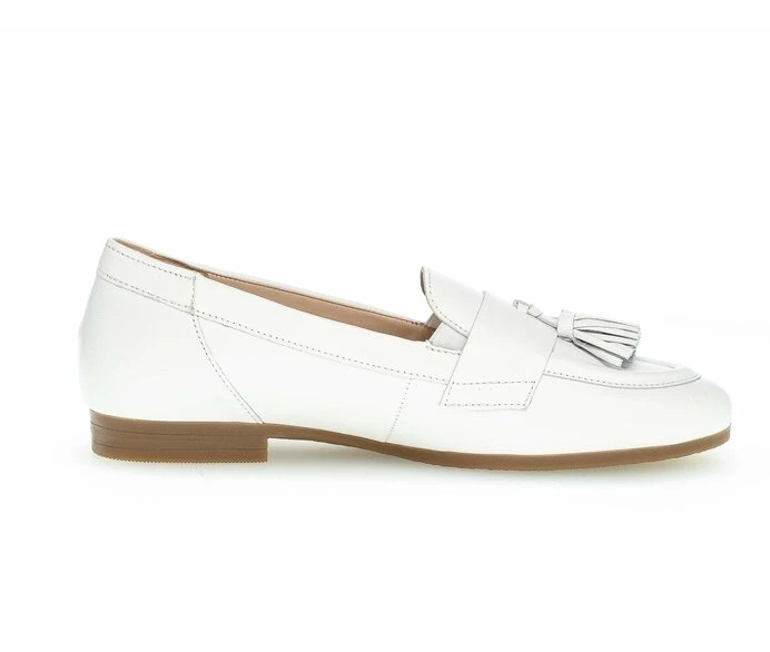 Loafers Gabor Mujer Blancas | ES0001882