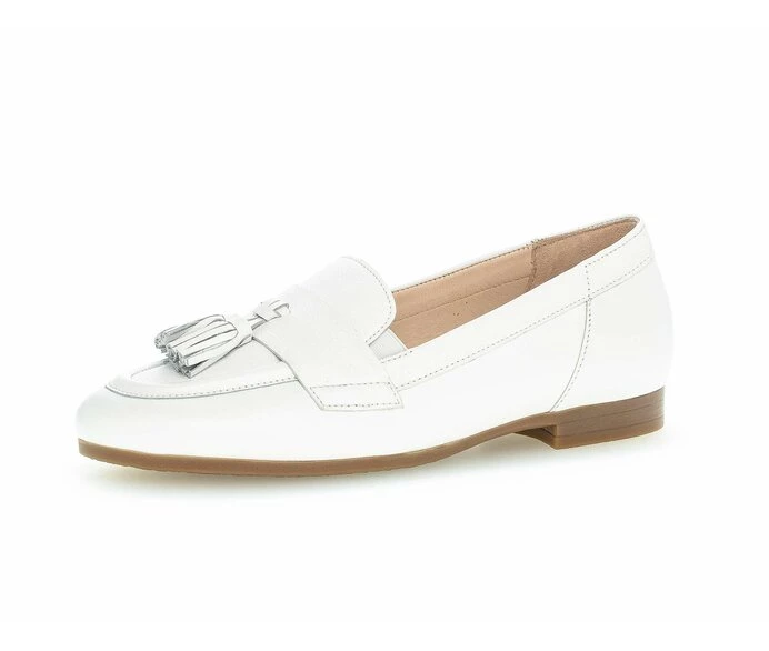 Loafers Gabor Mujer Blancas | ES0001882