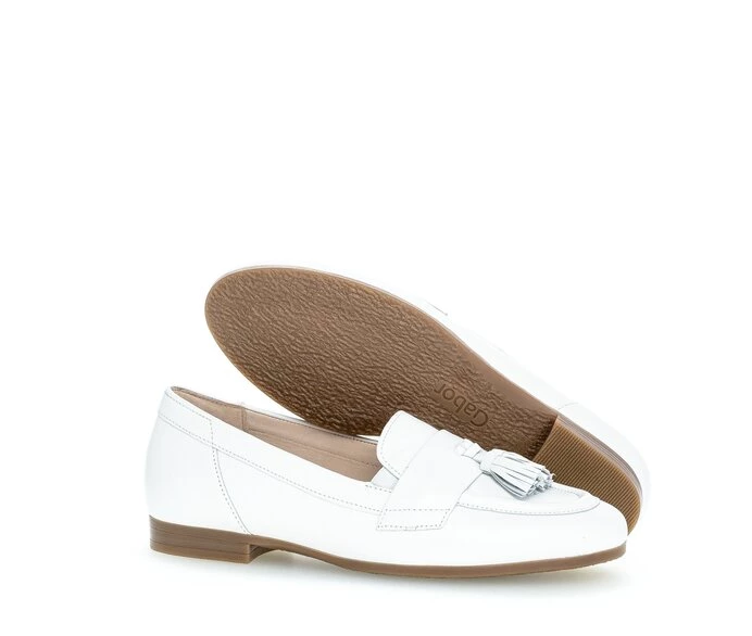 Loafers Gabor Mujer Blancas | ES0001882