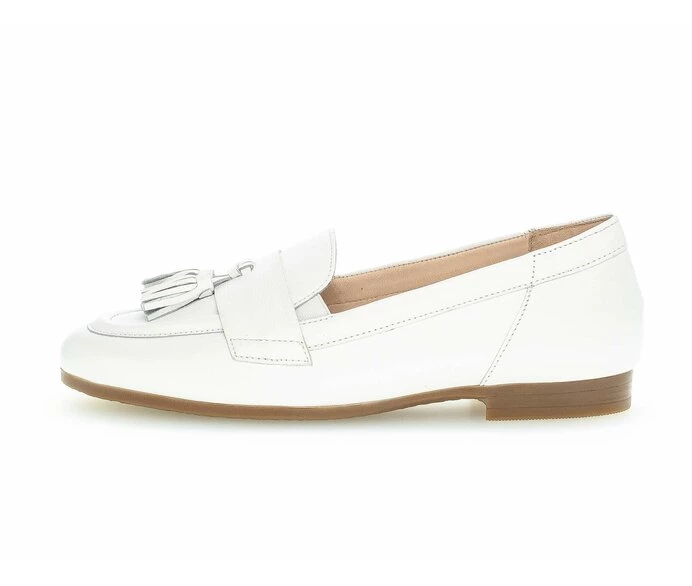 Loafers Gabor Mujer Blancas | ES0001882