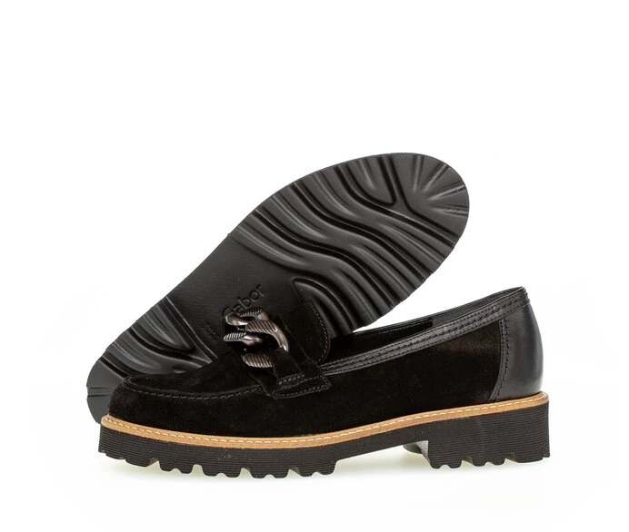 Loafers Gabor Mujer Negras | ES0001731