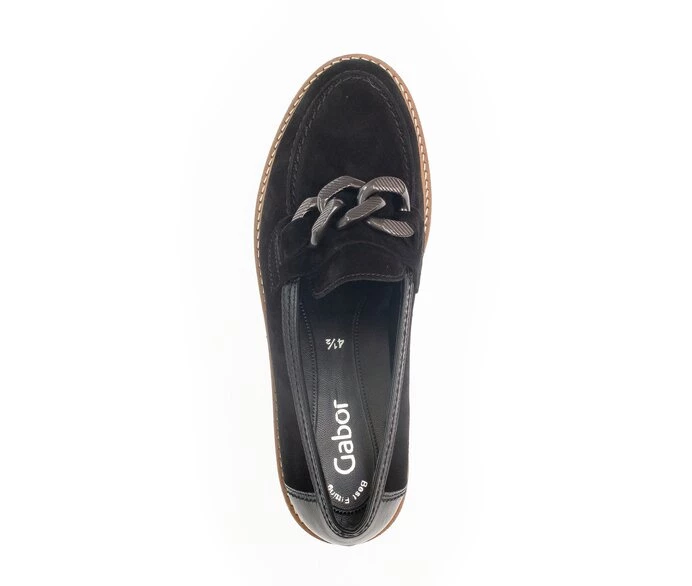 Loafers Gabor Mujer Negras | ES0001731