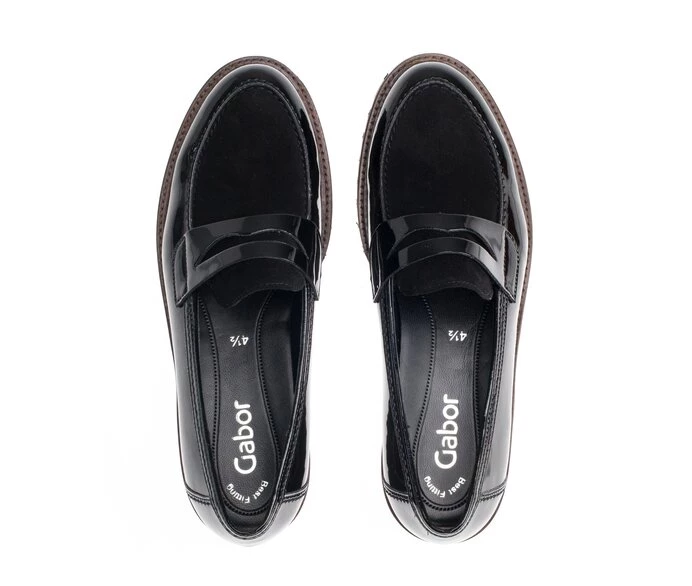 Loafers Gabor Mujer Negras | ES0001760