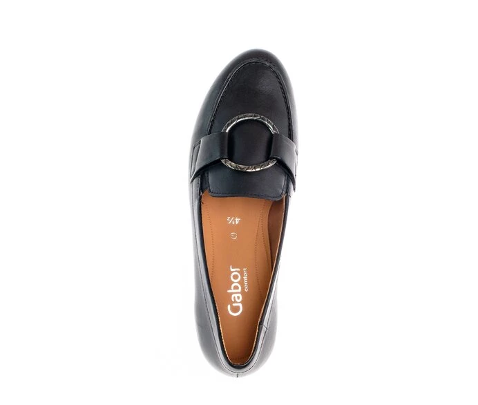 Loafers Gabor Mujer Negras | ES0001851