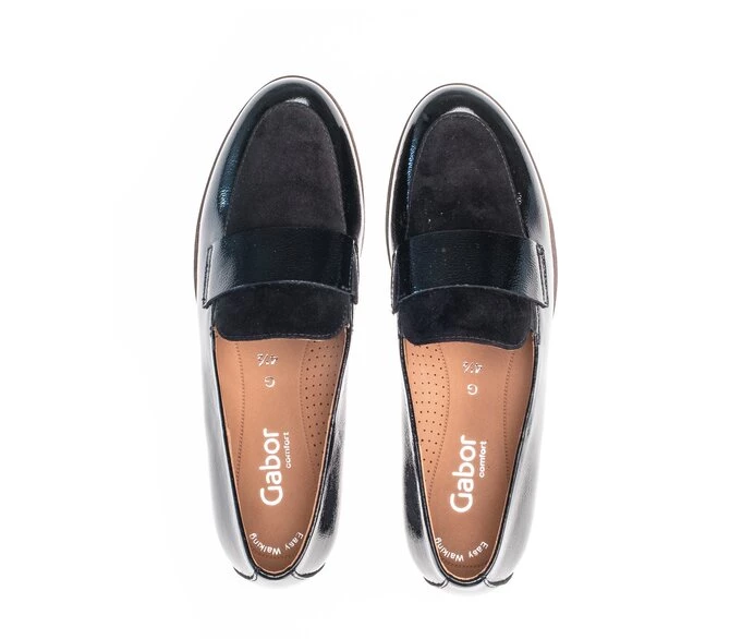 Loafers Gabor Mujer Negras | ES0001898