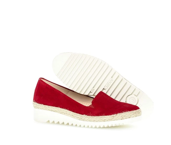 Loafers Gabor Mujer Rojas | ES0001813