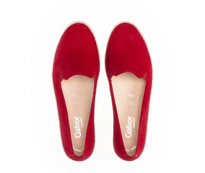 Loafers Gabor Mujer Rojas | ES0001813