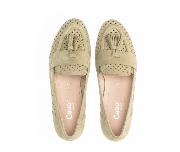 Loafers Gabor Mujer Verde | ES0001739