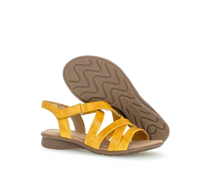 Sandalias Gabor Mujer Amarillo | ES0002346