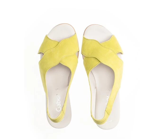 Sandalias Gabor Mujer Amarillo | ES0002386