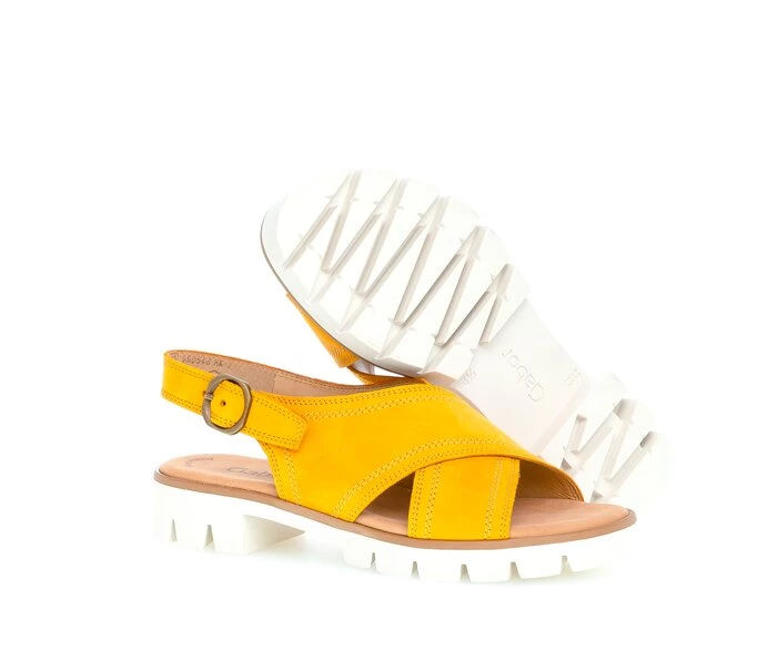 Sandalias Gabor Mujer Amarillo | ES0002589