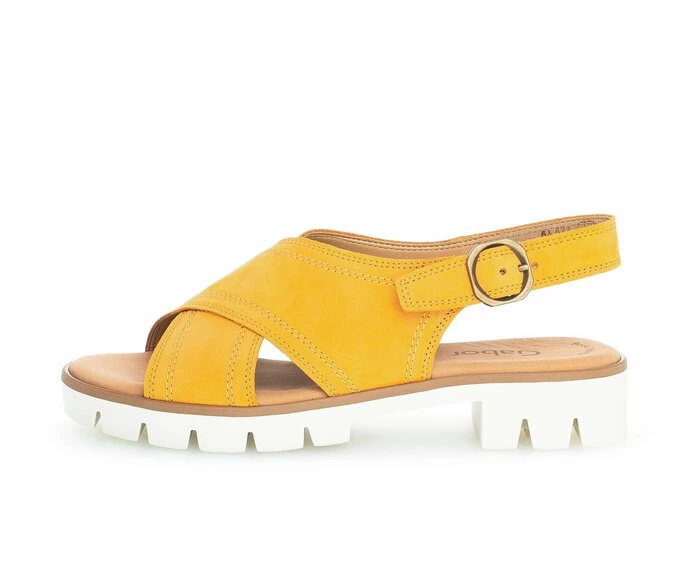 Sandalias Gabor Mujer Amarillo | ES0002589