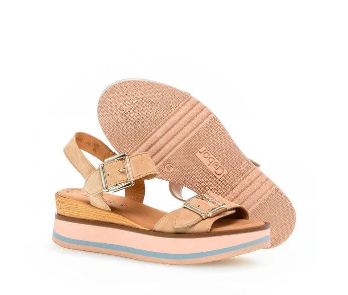 Sandalias Gabor Mujer Beige | ES0002557