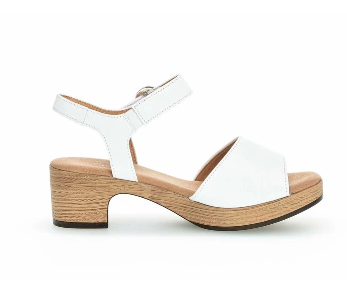 Sandalias Gabor Mujer Blancas | ES0002391