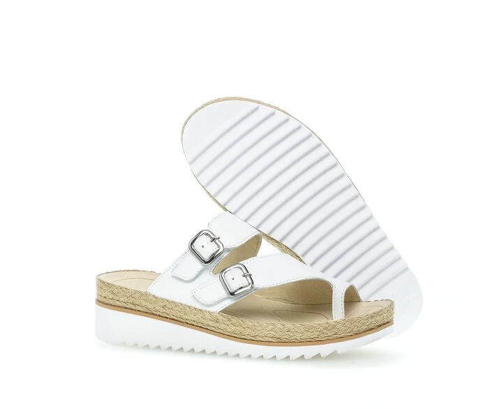 Sandalias Gabor Mujer Blancas | ES0002463