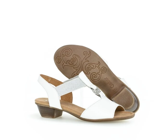 Sandalias Gabor Mujer Blancas | ES0002494