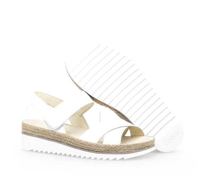 Sandalias Gabor Mujer Blancas | ES0002610