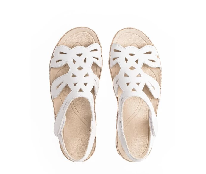 Sandalias Gabor Mujer Blancas | ES0002620