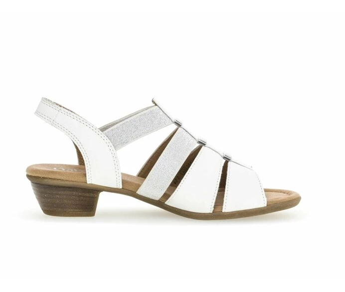 Sandalias Gabor Mujer Blancas | ES0002646