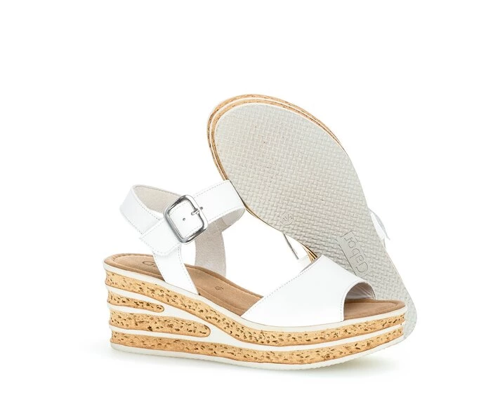 Sandalias Gabor Mujer Blancas | ES0002709