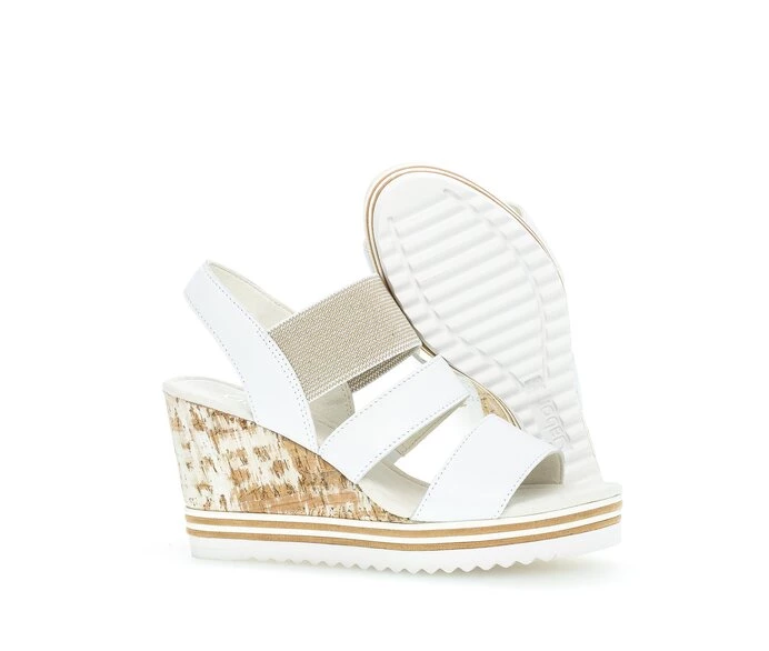 Sandalias Gabor Mujer Blancas | ES0002808