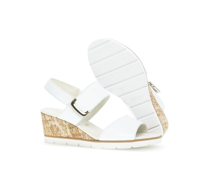 Sandalias Gabor Mujer Blancas | ES0002882